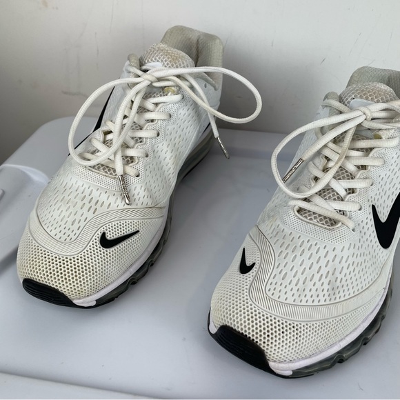 Nike Air Max 2017.5 Mens White Athletic Running Shoes Sz 10 main image 12